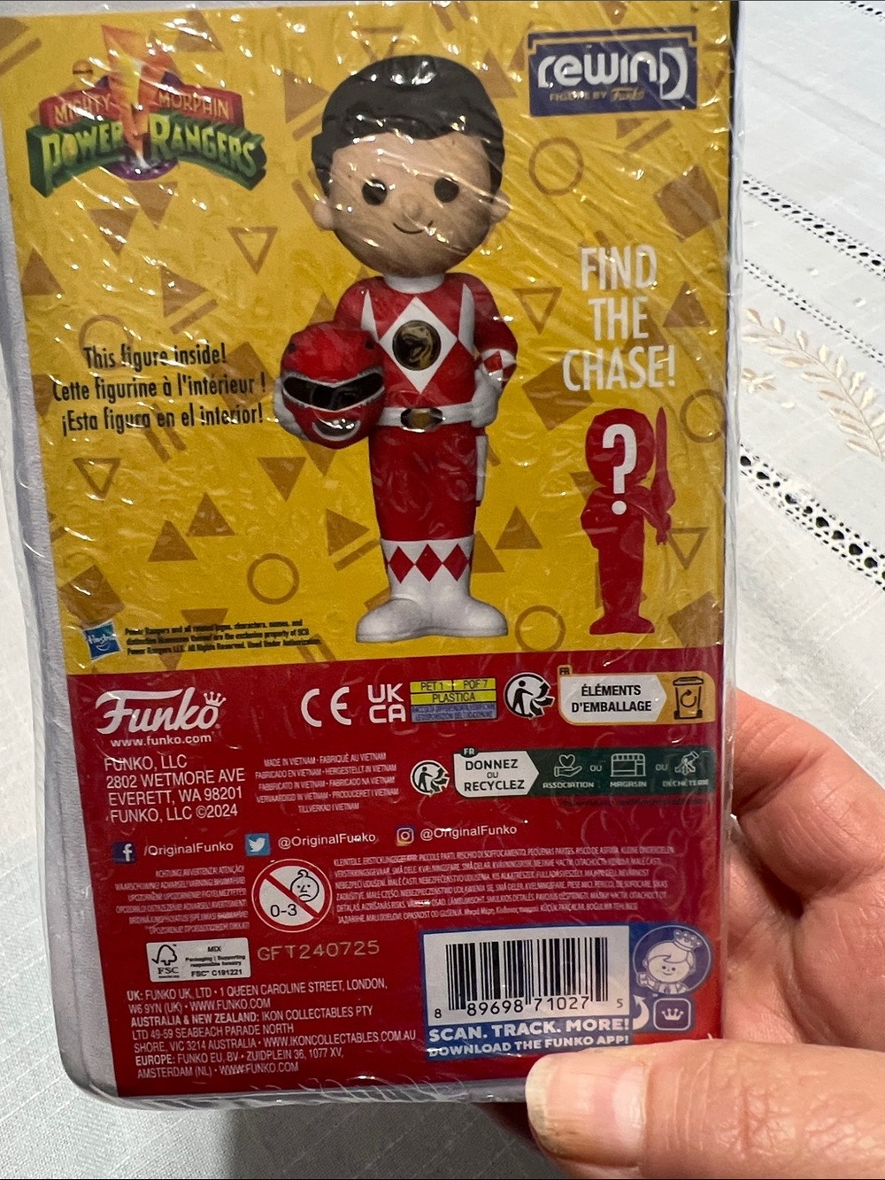 Brand New Funko Power Rangers Rewind Figurine — Red Ranger Figure - Picture 3 of 4